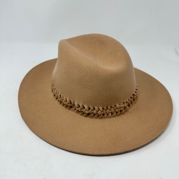 SAKS Fifth Avenue Felted Wool Braided Band Hat